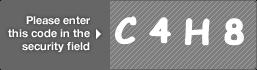 captcha code for visual authentication  letter C number 4 letter H number 8