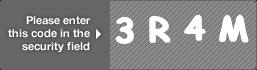 captcha code for visual authentication  number 3 letter R number 4 letter M