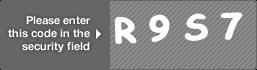 captcha code for visual authentication  letter R number 9 letter S number 7