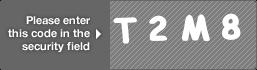 captcha code for visual authentication  letter T number 2 letter M number 8