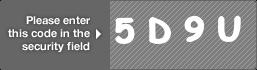 captcha code for visual authentication  number 5 letter D number 9 letter U