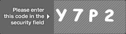 captcha code for visual authentication  letter Y number 7 letter P number 2