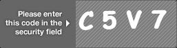 captcha code for visual authentication  letter C number 5 letter V number 7
