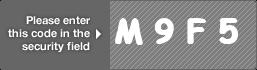 captcha code for visual authentication  letter M number 9 letter F number 5