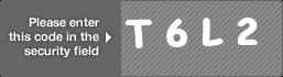 captcha code for visual authentication  letter T number 6 letter L number 2